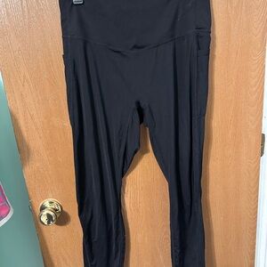 Black High-Waisted Leggings Halara Full Length